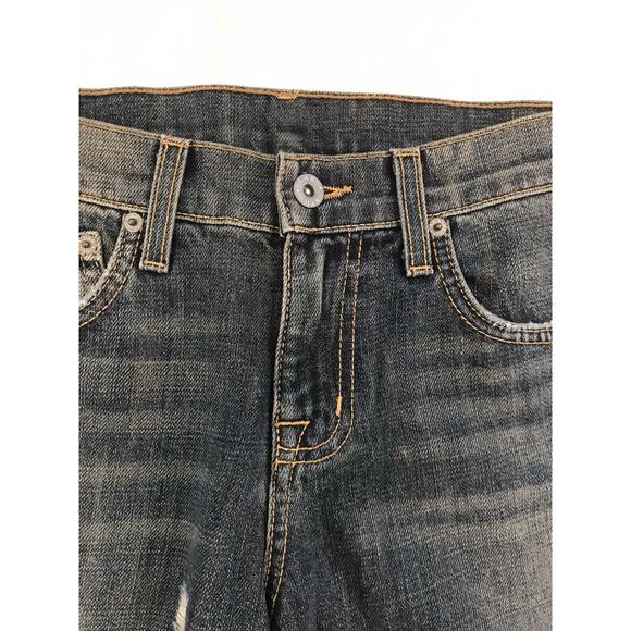 Carmar Matt Baggy Distressed Mid Rise Non Stretch Jeans - Picture 4 of 12